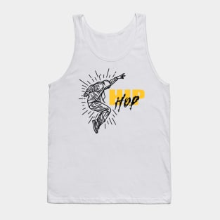 HIP HOP vibes - Black Tank Top